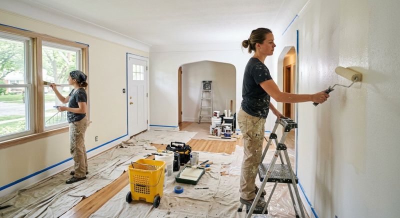 Condo Interior Painting in Wilmington, NC