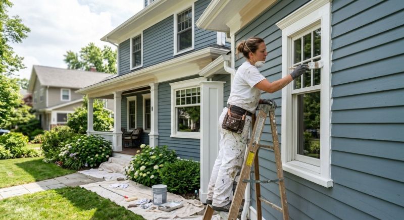 Den Painting in Wilmington, NC