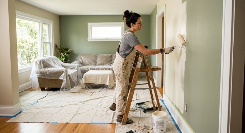 Home Interior Painting in Wilmington, NC
