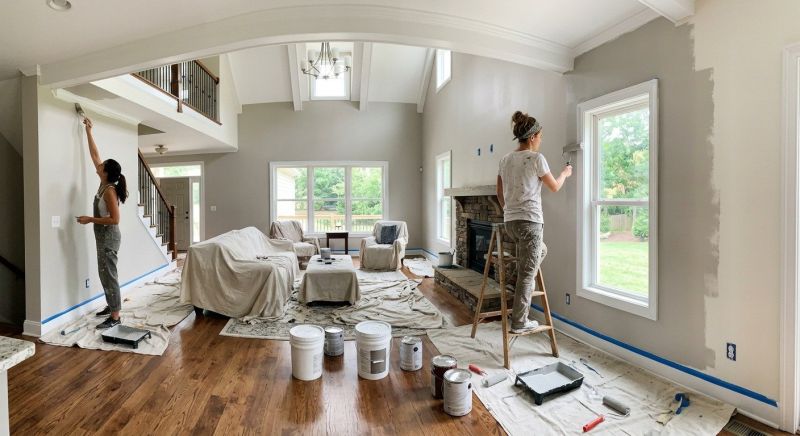 Textured Wall Painting in Wilmington, NC